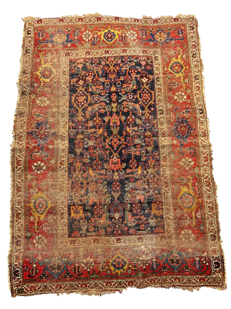Antique Persian Kurdish Rug