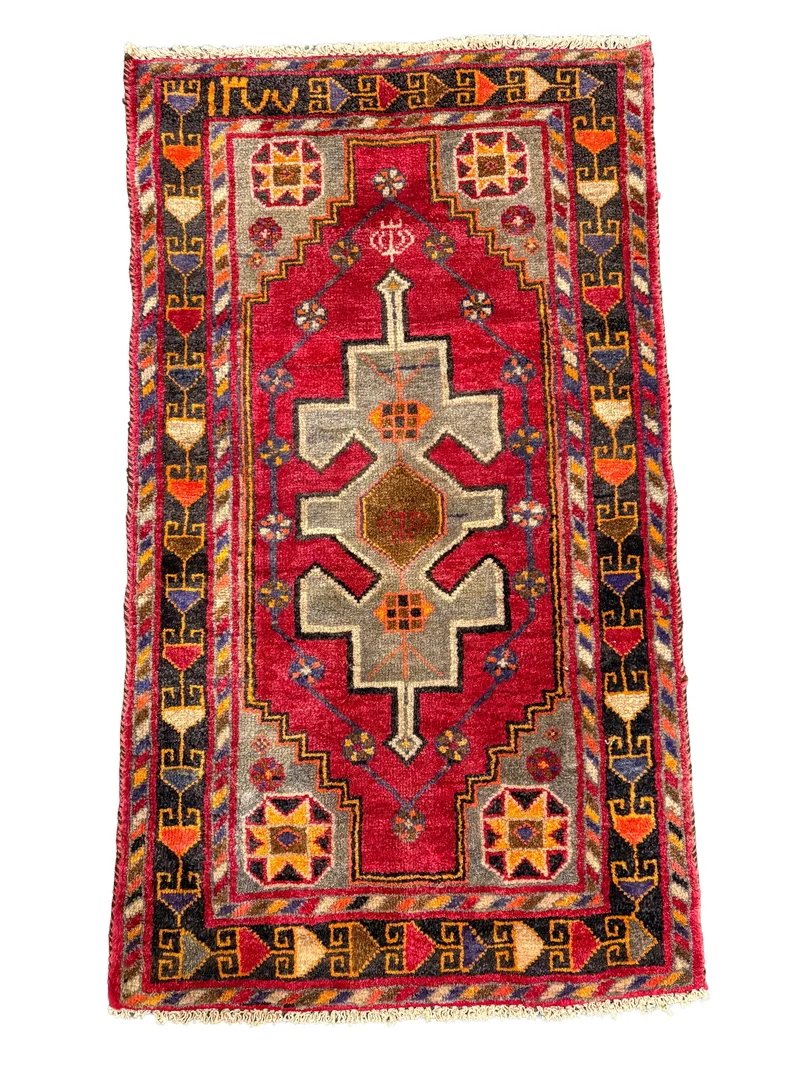 Semi-Antique Persian Shiraz Rug
