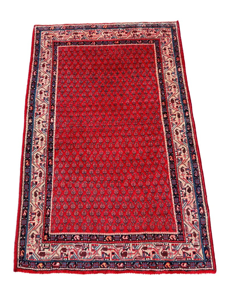 Vintage Persian Seraband Rug